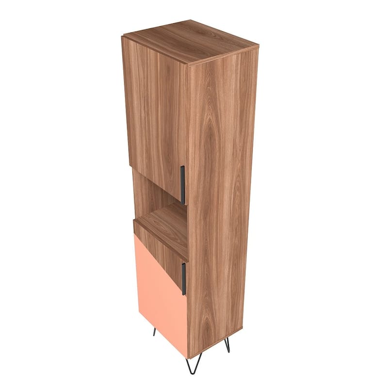Beekman 17.51 Narrow Bookcase Cabinet with 5 Shelves