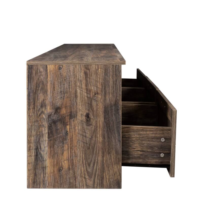 Modern Minimalist 80" TV Cabinet, High-end TV Stand Media Console