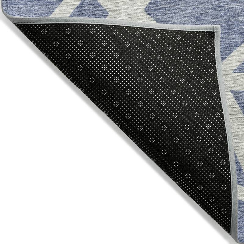 HomeRoots Geometric Transitional Rectangle Outdoor Rug
