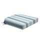 Option French Blue Linen Stripe