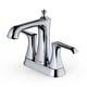preview thumbnail 11 of 32, Karran Woodburn Two-Hole 2-Handle Bathroom Faucet with Matching Pop-Up Drain