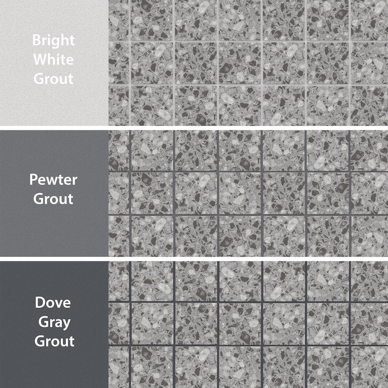 Merola Tile Riviera Taco Nero 1-5/8" x 1-5/8" Porcelain Floor and Wall Tile - Case (25 Tiles)