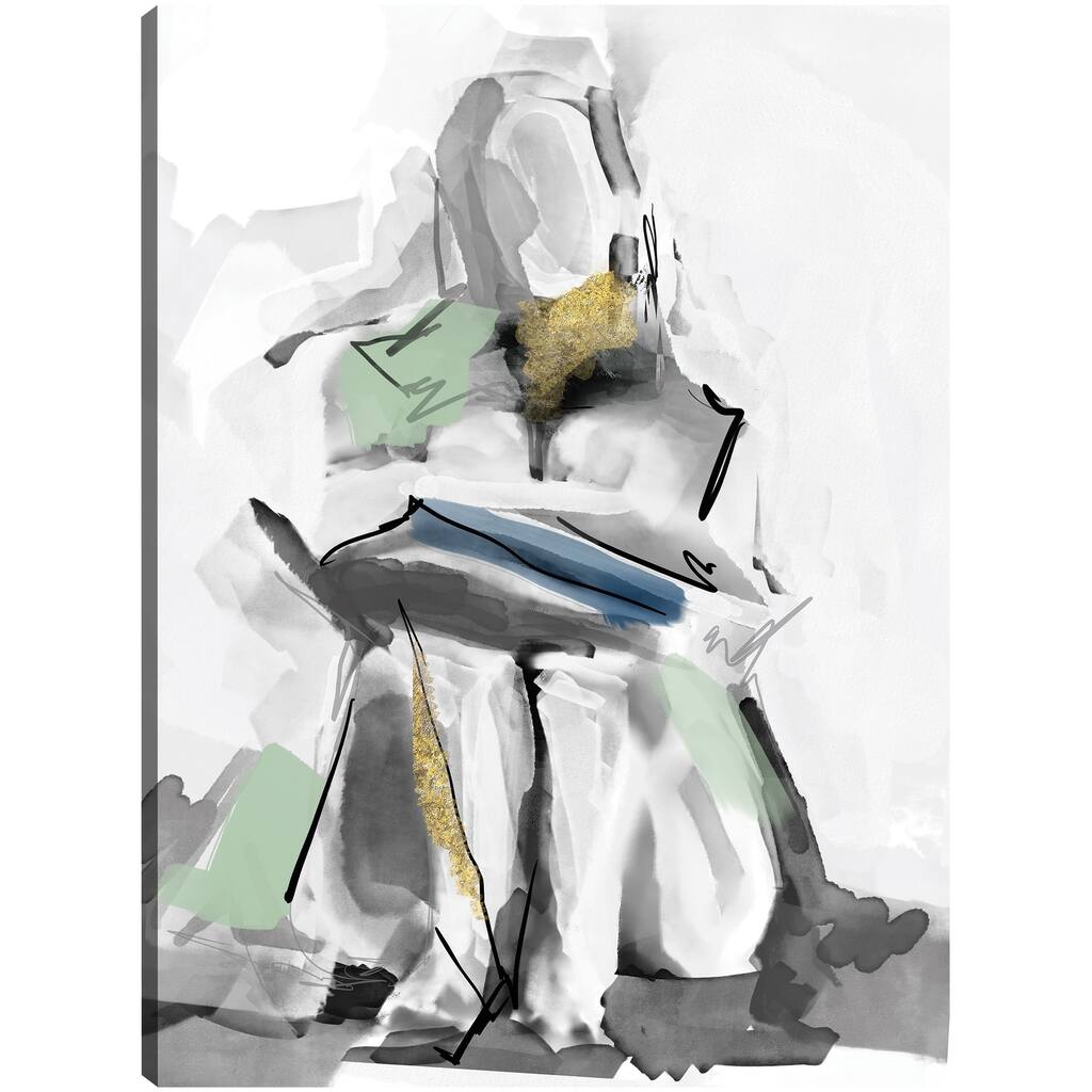 Figure Study II By Studio Arts Canvas Art Print