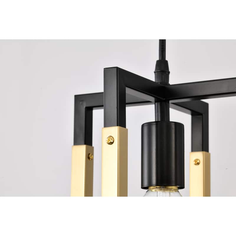 Amor 8 Inch Modern Gold Finish Single Light Pendant