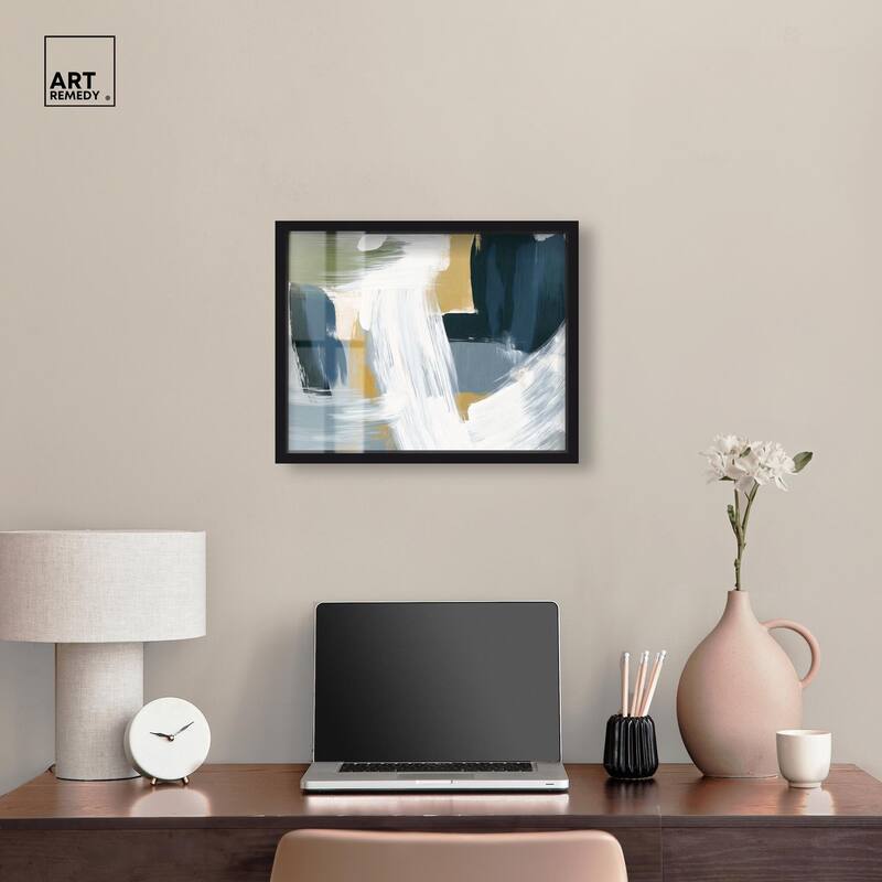 Moss Layers III Shadowbox by Art Remedy