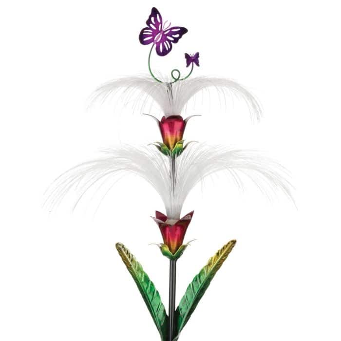 Fountain Solar Stake - Butterfly
