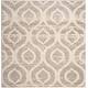 preview thumbnail 7 of 13, SAFAVIEH Amsterdam Wilhelmina Modern Rug 6'7" Square - Ivory/Mauve - Square