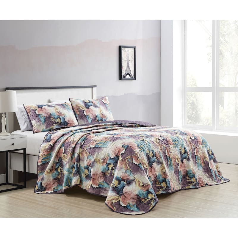 Poline Luxury 3 Piece Bedspread