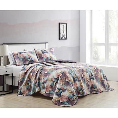 Poline Luxury 3 Piece Bedspread