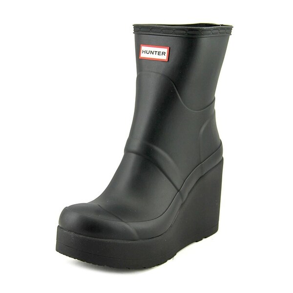 hunter wedge boots