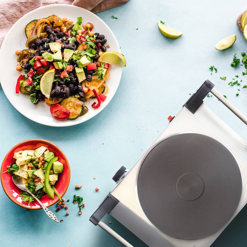 Electric Countertop Portable Stainless Steel Single Plate Burner