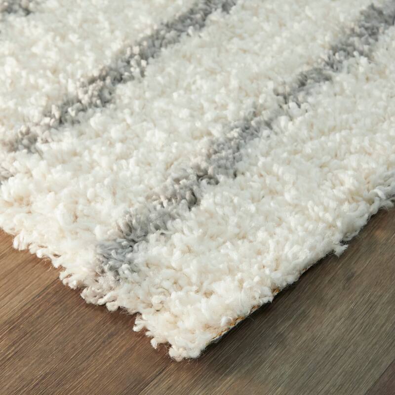 Janus Contemporary Berber Shag Area Rug