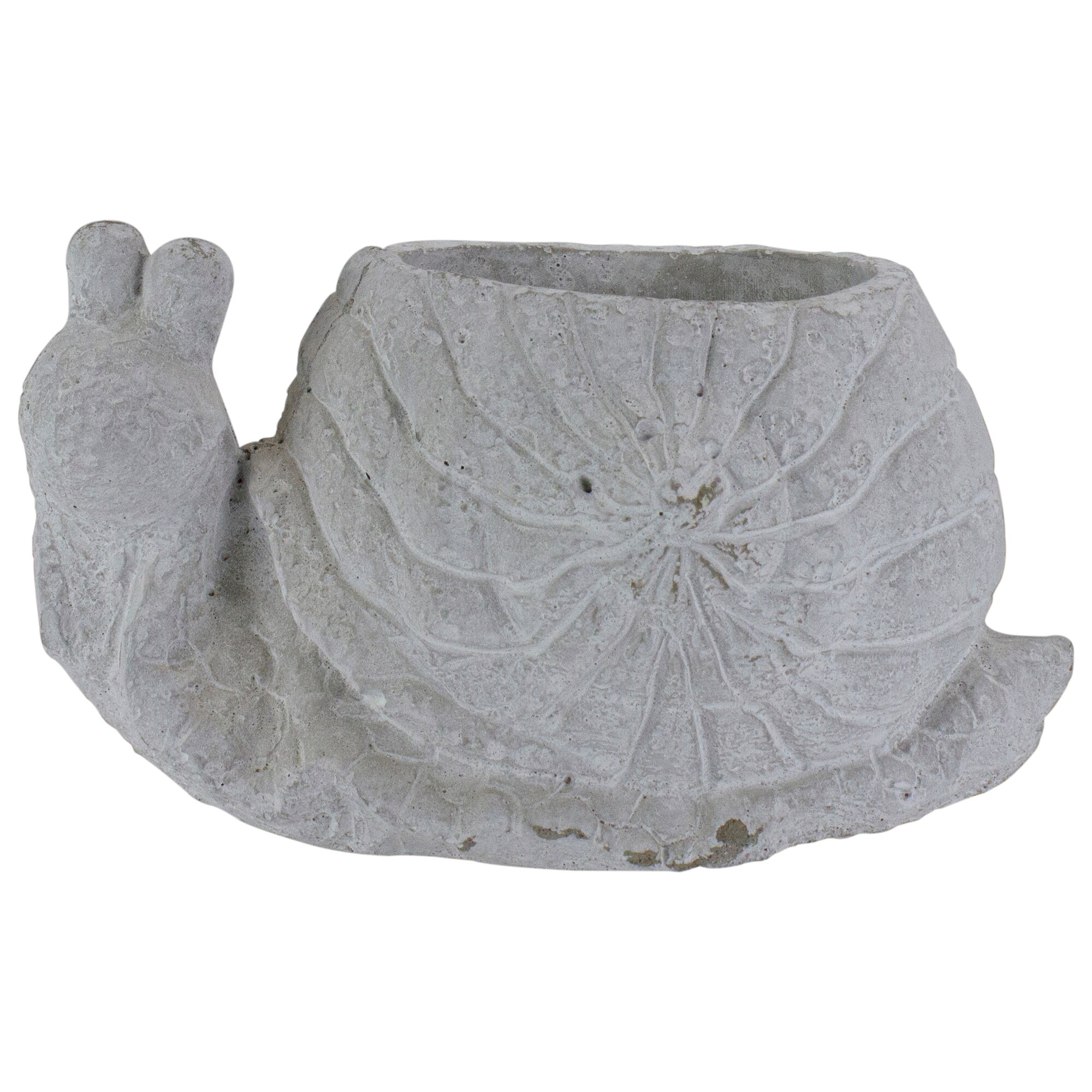 Shop 9 Gray Snail Shaped Spring Flower Pot Planter Overstock 31789884