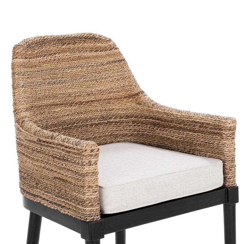 Rey Banana Leaf Counter Stool by Kosas Home