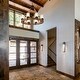 preview thumbnail 20 of 24, Rustic 6 Light Wagon Wheel Chandelier with Seeded Glass Shade