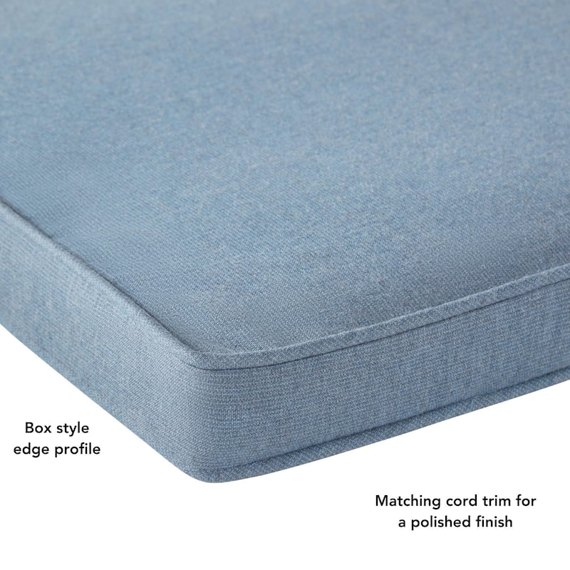 Sunbrella Indoor/ Outdoor 17-inch Square Corded Chair Pad (Set of 2)