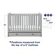 preview thumbnail 5 of 19, Graham 4-in-1 Convertible Crib with Storage Drawer - Greenguard Gold Certified