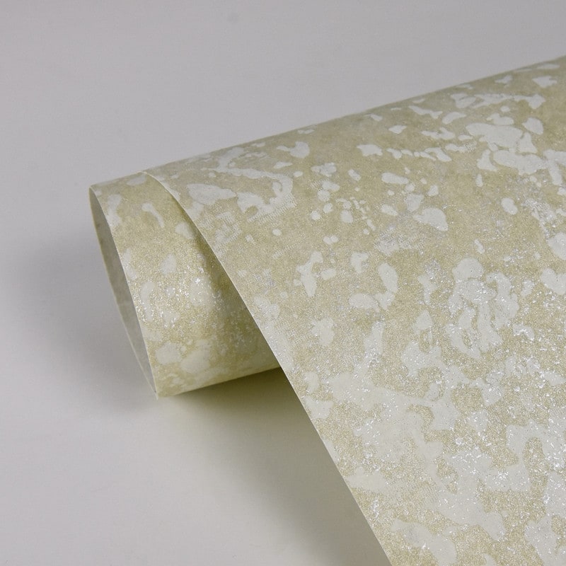 Brewster Everdene Champagne Abstract Texture Wallpaper - 27.5in x 396in x 0.025in