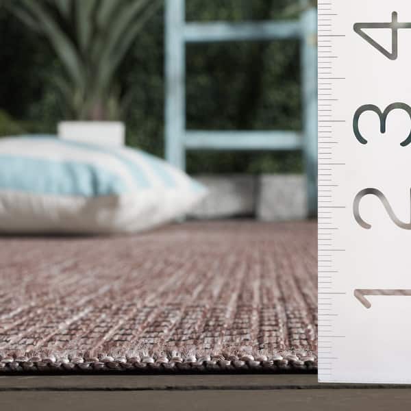 dimension image slide 0 of 6, SAFAVIEH Courtyard Jonell Indoor/ Outdoor Patio Backyard Rug