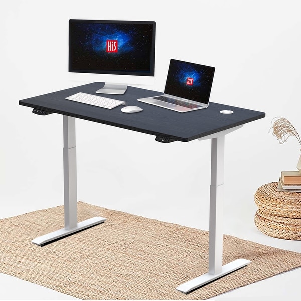 Hi5 47-inch Electric Height-adjustable Standing Desk. Opens flyout.