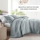 preview thumbnail 5 of 8, Becky Cameron All Season Down-Alternative Waffle Textured Comforter Set