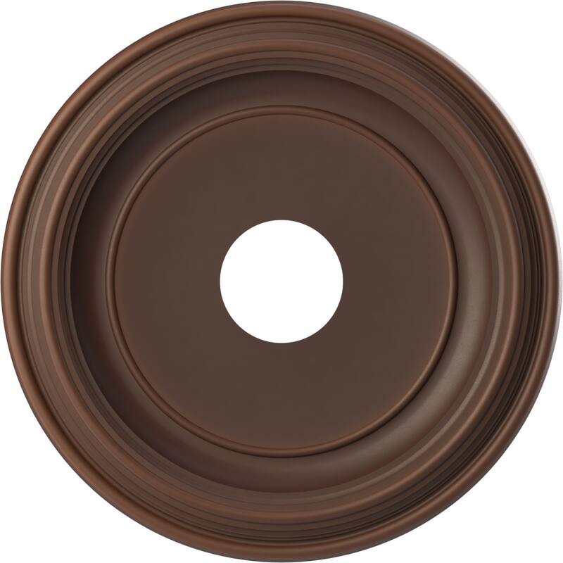 3 1/2" Inside Diameter - Traditional Thermoformed PVC Ceiling Medallion