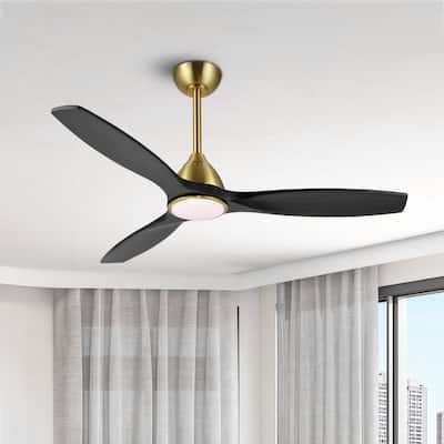 MLiAN 52 inch 3 ABS Blades Smart LED Ceiling Fan with Remote