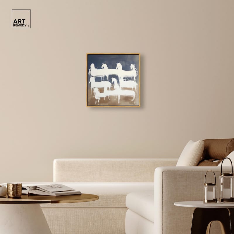 Phantom Herd Canvas by Art Remedy