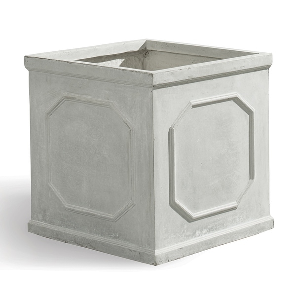 Light Sand Synthetic Clay Indoor Outdoor Box 25.5” - N/A