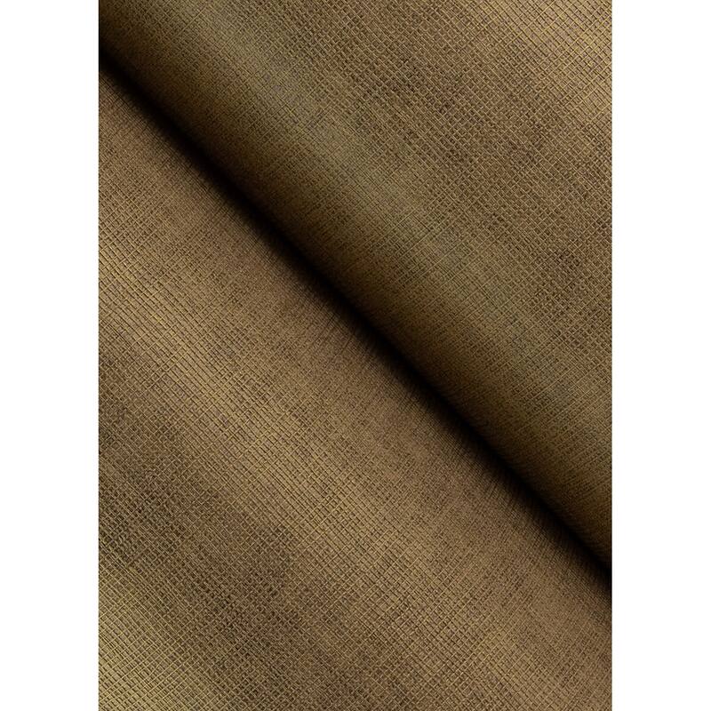 A-Street Prints Alba Bronze Open Weave Wallpaper