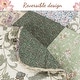 preview thumbnail 4 of 8, The Green Barn Cypress Ridge Forest Floral Patchwork 3-piece Quilt Bedding Set