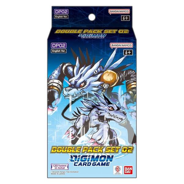 Digimon Card Game: Double Pack Set 02 - Bed Bath & Beyond - 40895533 Digimon Card Game: Double Pack Set 02 - Bed Bath & Beyond - 40895533