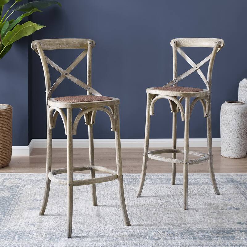 Gear Bar Stool - Gray