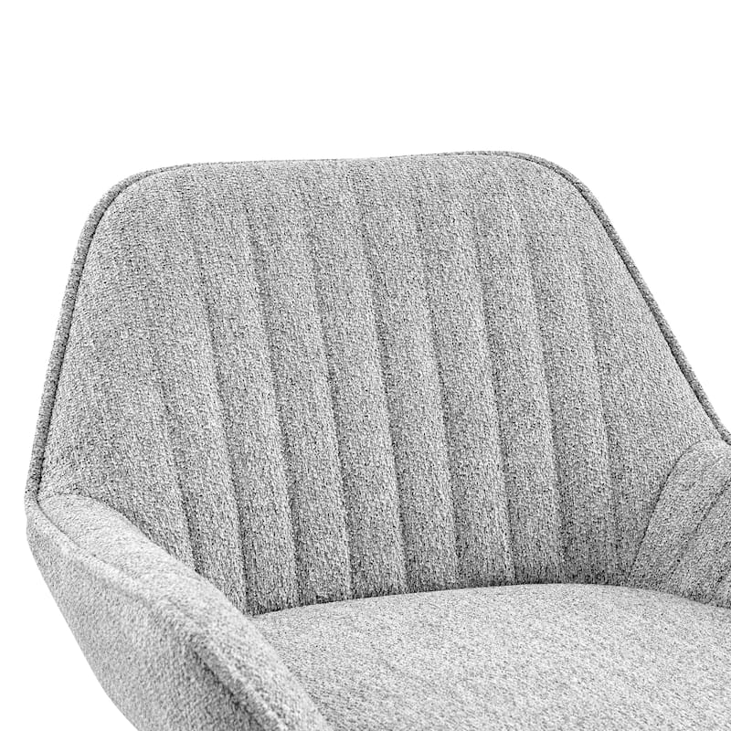 NPD Furniture Luther Fabric Gaslift Swivel Bar Stool (Set of 2)