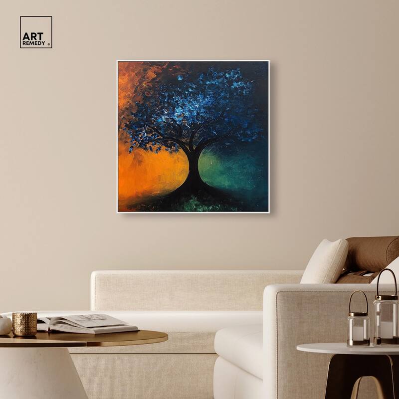 Tree of Opposites II Canvas by Art Remedy
