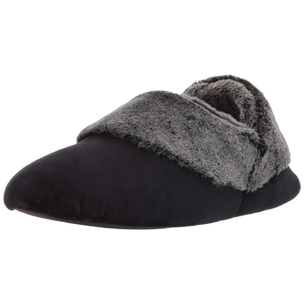 dearfoam velour bootie slippers