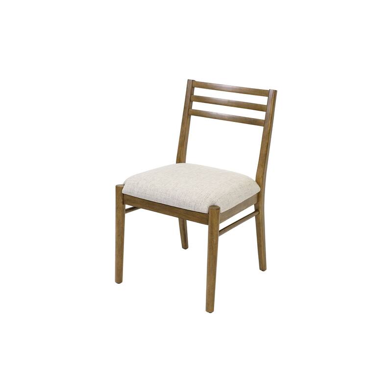 Modern Wood Rectangular Kitchen Dining Table with Eight Chairs, Brown