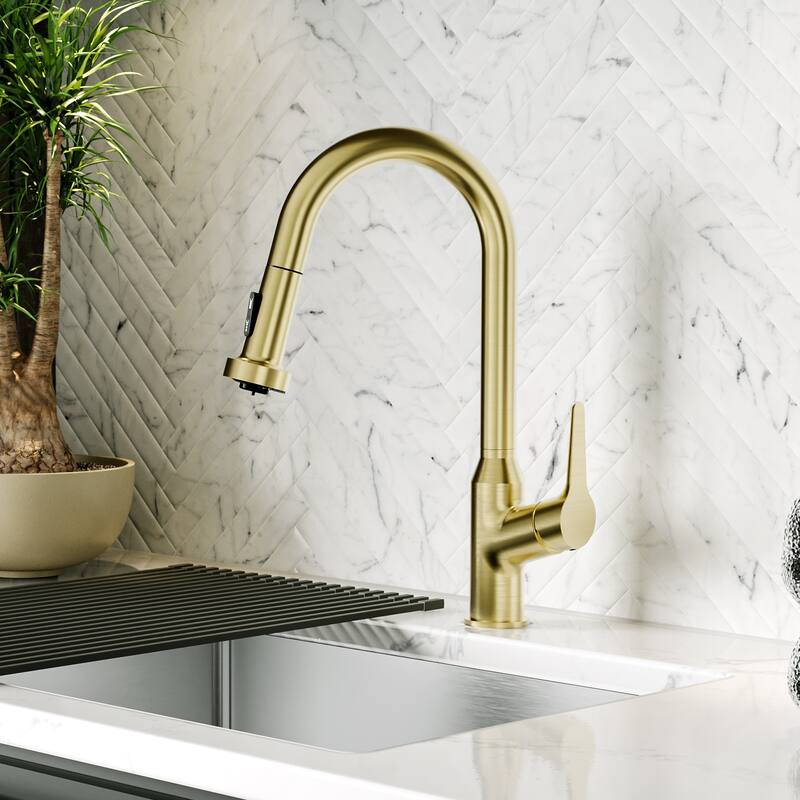 Karran Scottsdale Single Handle Pull-Down Sprayer Kitchen Faucet
