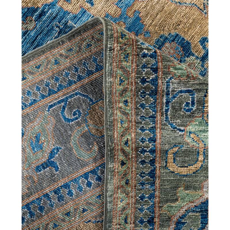 Serapi One-of-a-Kind Hand-Knotted Area Rug - Gray - 8' 10" x 11' 10"
