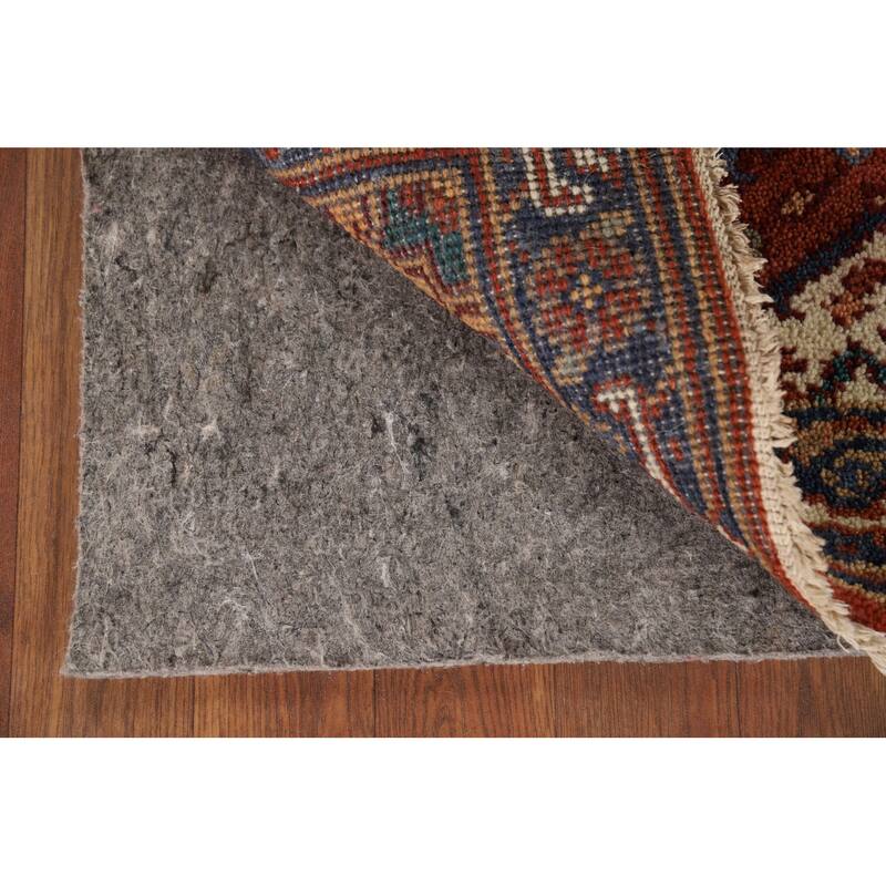 Orange Heriz Serapi Oriental Foyer Rug Handmade Wool Carpet - 2'0" x 3'0"