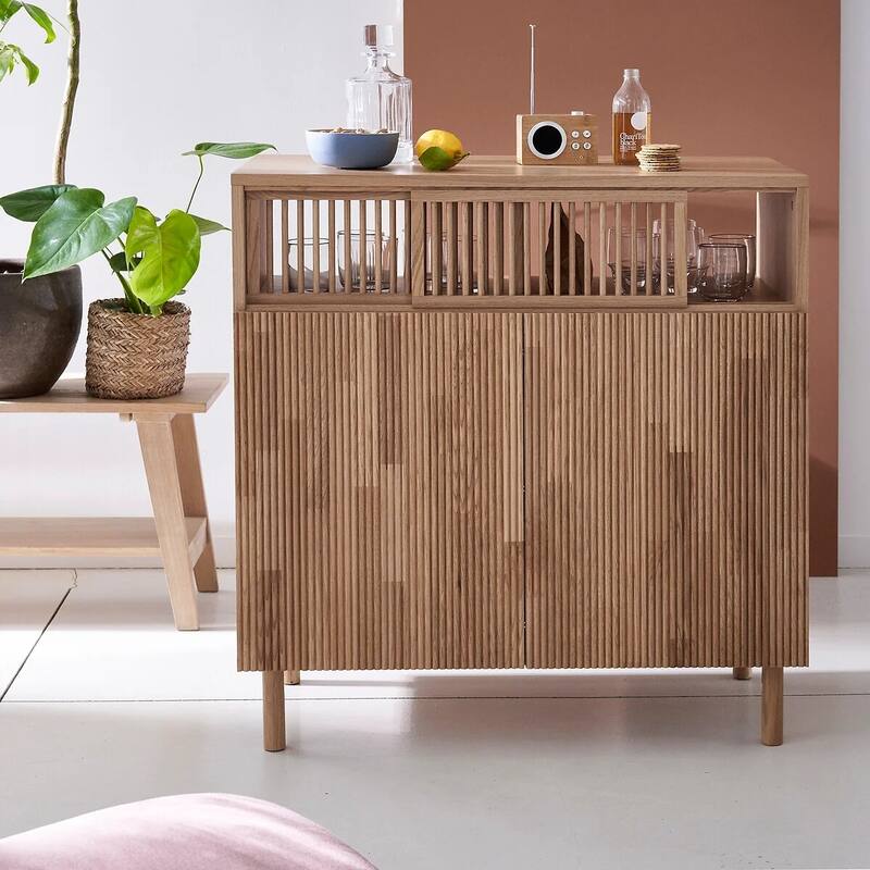 Bilbao Oak Cabinets - N/A