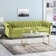 preview thumbnail 15 of 25, Bowie Glam Velvet Sofa by Christopher Knight Home