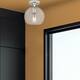 Option Clear Shade / Satin Nickel