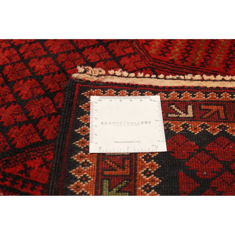 Teimani Red Rug 3'0" x 4'9" - 3'0 x 4'9