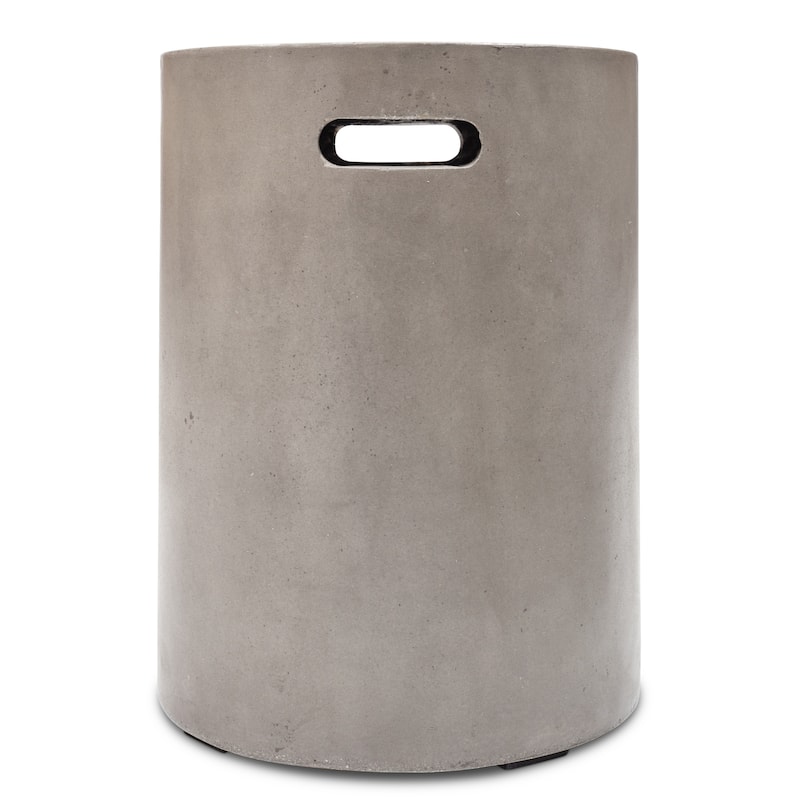 Urbia Cylinder Concrete Stool - N/A