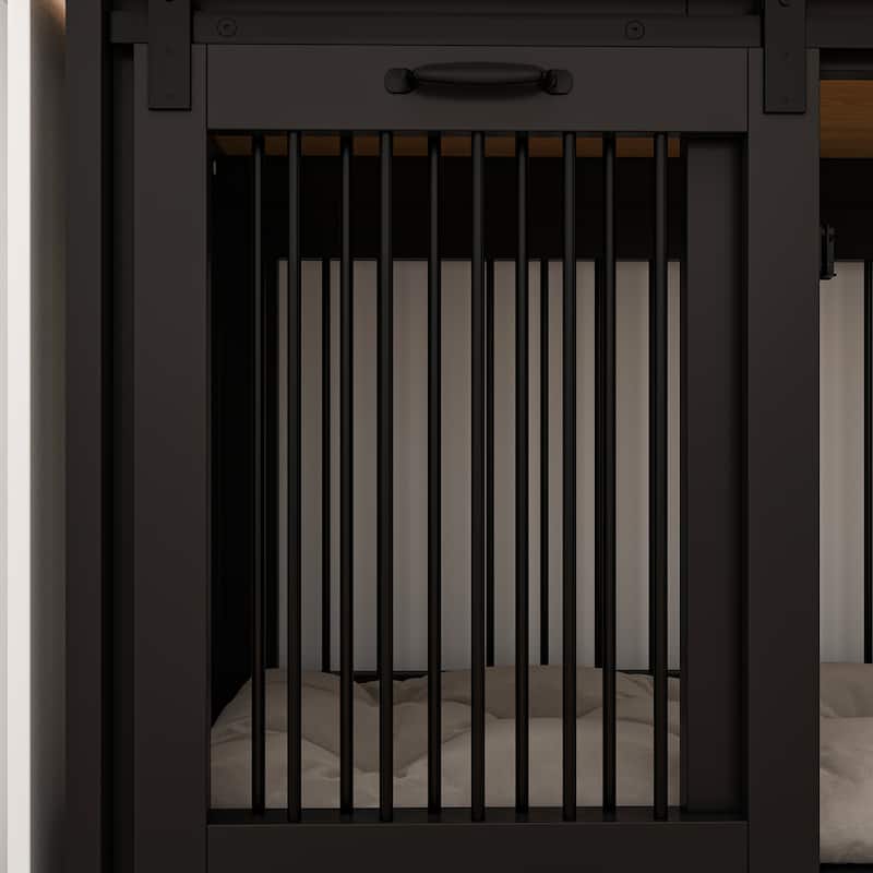 Elegant Dog Sanctuary Spacious Storage Top Secure Versatile Pet Crate