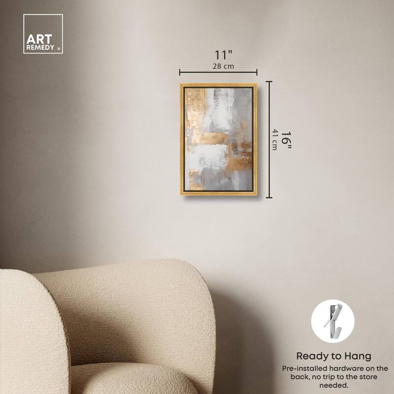 Woven Reminiscence IV Canvas by Art Remedy
