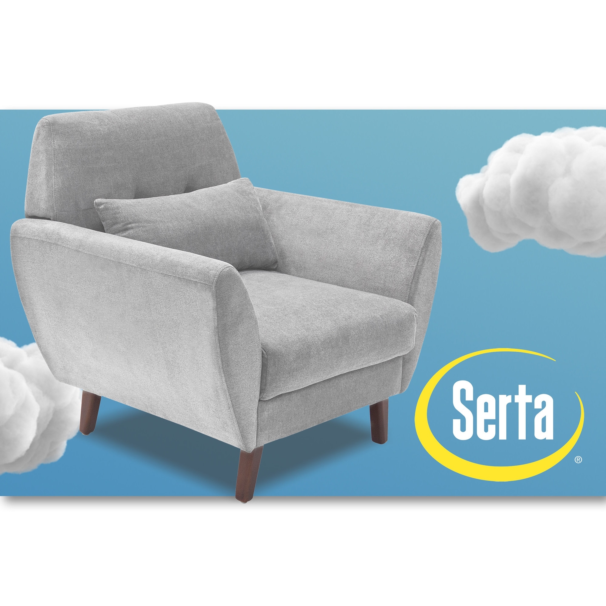 Serta Artesia Collection Fabric Arm Chair Bed Bath Beyond