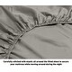 preview thumbnail 105 of 124, Home Sweet Home Dream Striped 1200 TC Cotton Deep Pocket Bed Sheet Set
