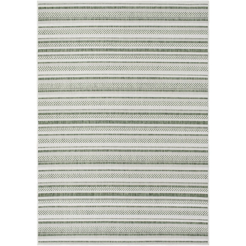 Livabliss Rikard Indoor/ Outdoor Coastal Stripe Area Rug